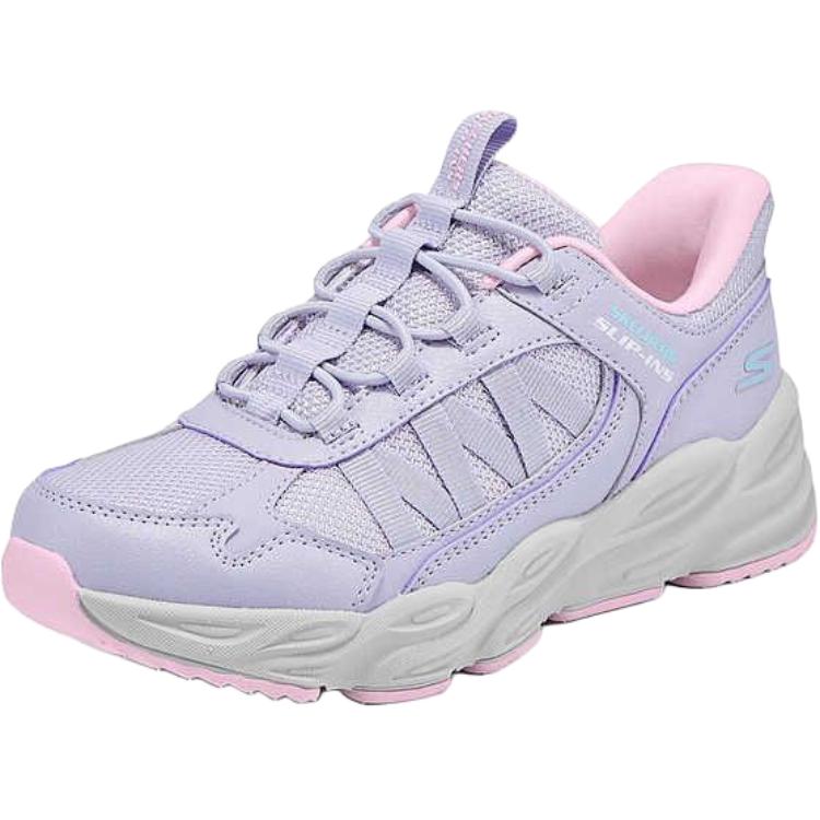 Низкие кроссовки для девочек SKECHERS GIRLS для детей Skechers Kids, фиолетовый — фото 3