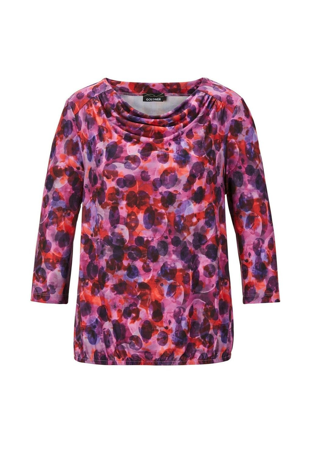 

Топ с длинными рукавами GOLDNER, цвет Mottled Beige