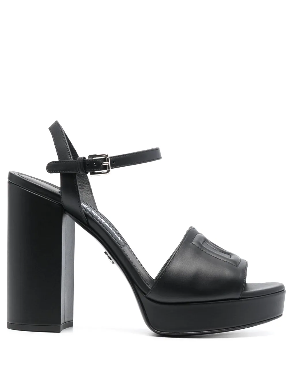 Босоножки Kira 115 DOLCE & GABBANA, черный