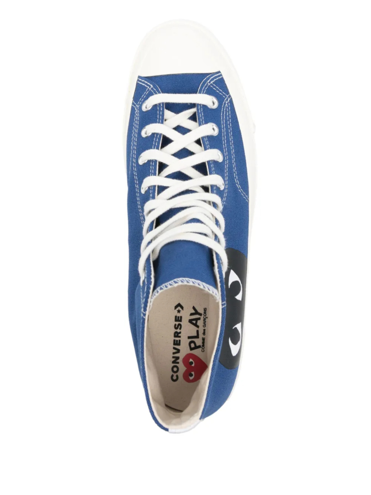 Comme Des Garçons Play кеды Chuck Taylor 70 из коллаборации с Converse, синий — фото 4