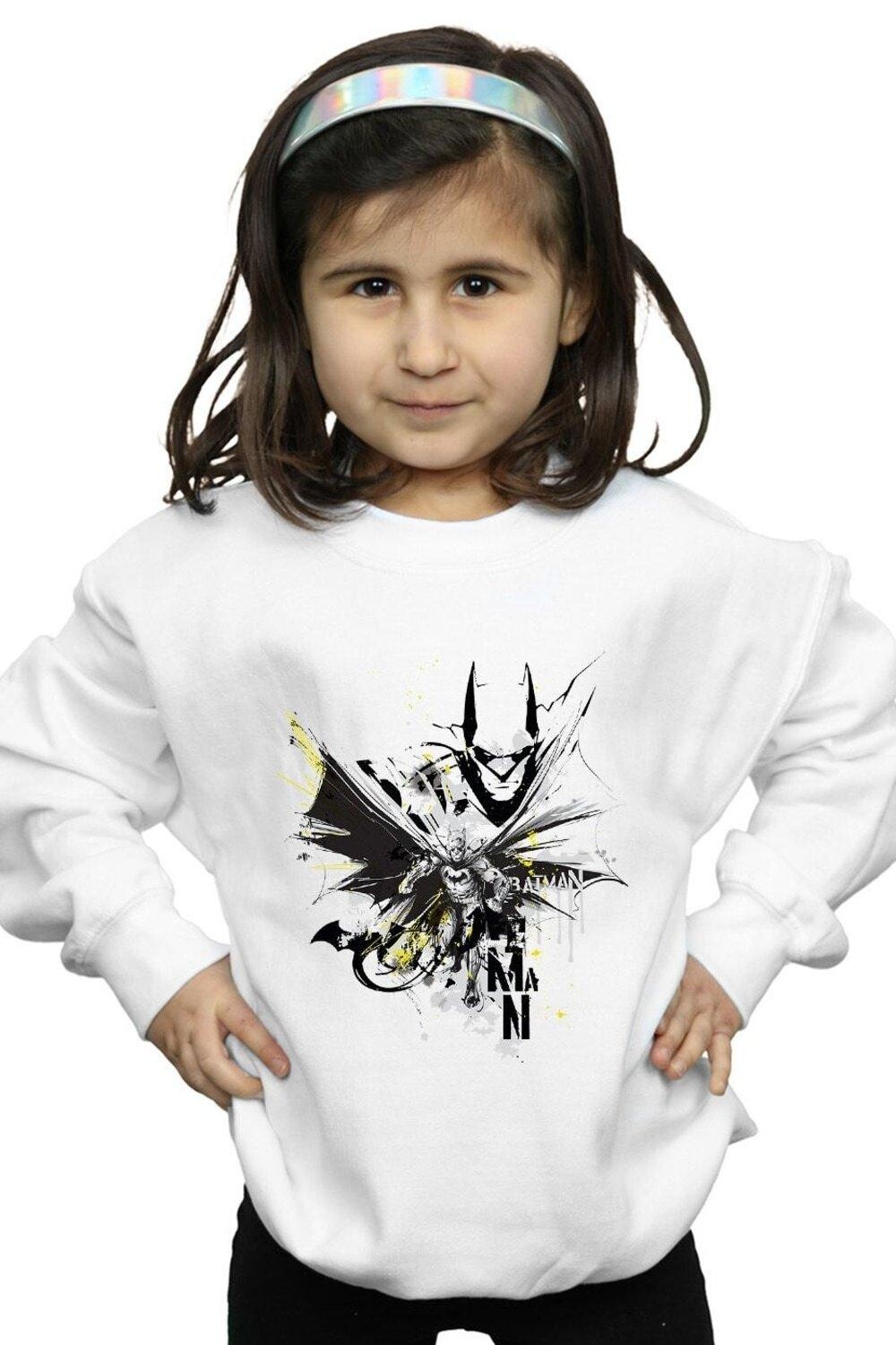 

Толстовка с логотипом Batman Batface DC Comics, белый