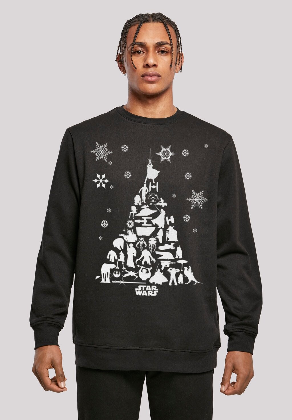 

Толстовка STAR WARS CHRISTMAS WEIHNACHTSBAUM F4NT4STIC, черный