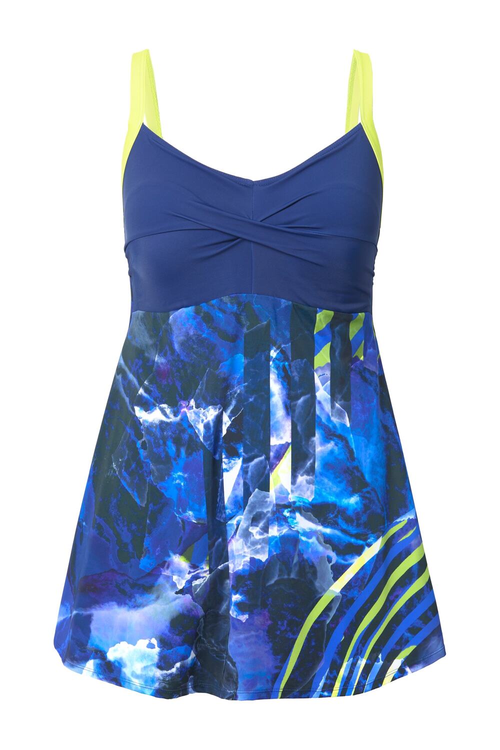 

Ulla Popken Платье-бралетт для купания в цвете индиго, темно-синее, Синий, Ulla Popken Платье-бралетт для купания в цвете индиго, темно-синее