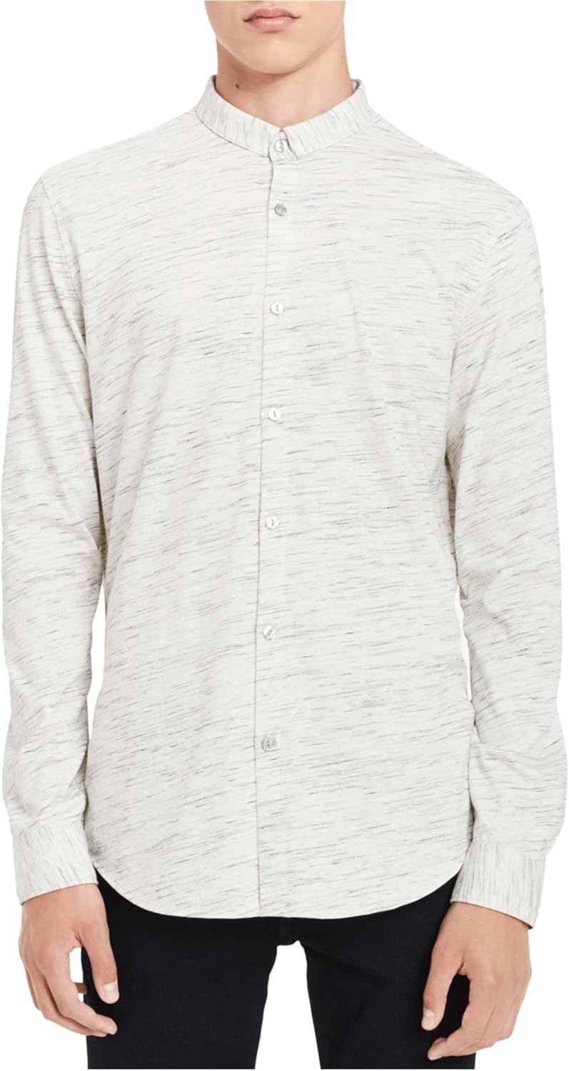 Мужская рубашка Calvin Klein из джерси на пуговицах, Lightbeamhtr