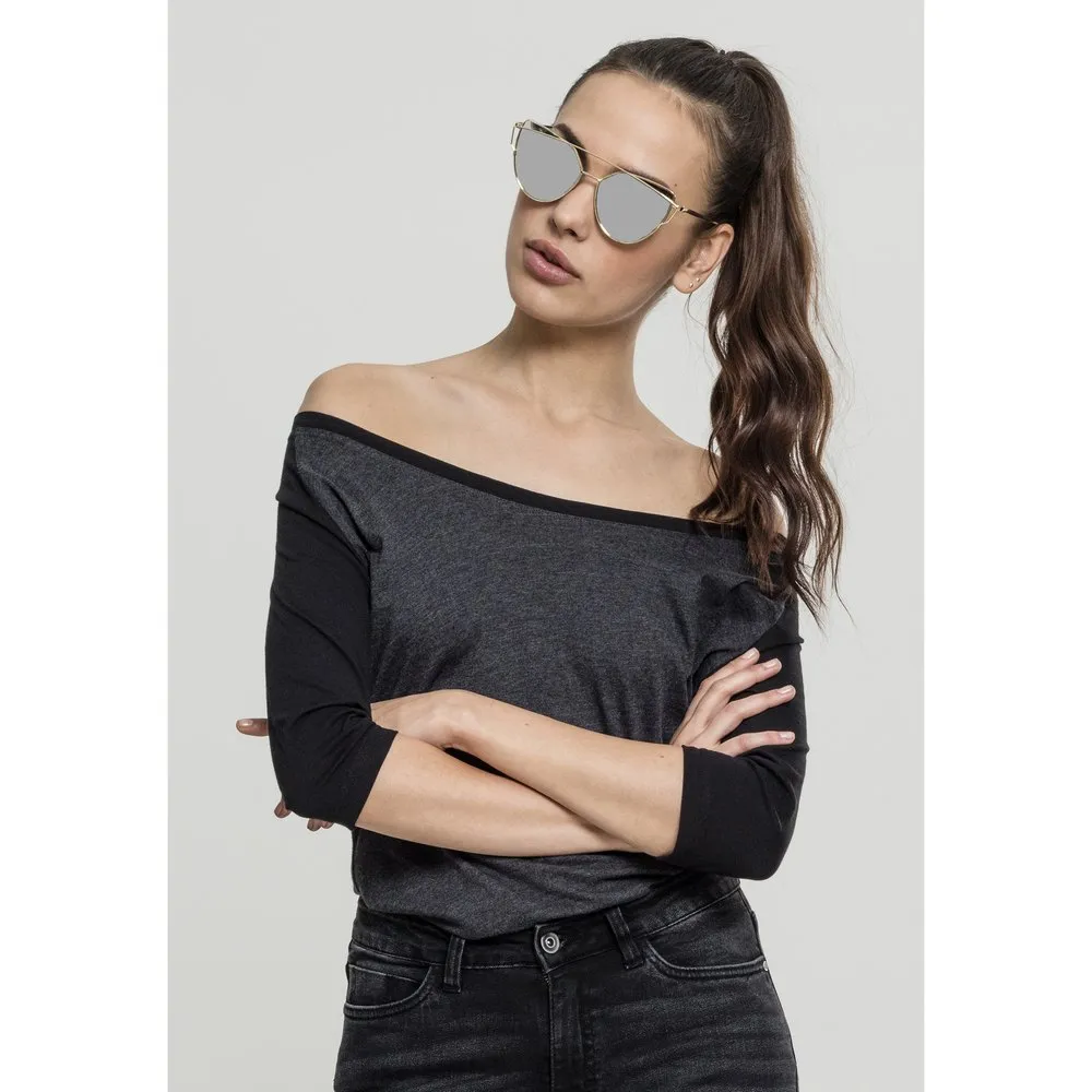 

Футболка Urban Classics Raglan Gt, коричневый