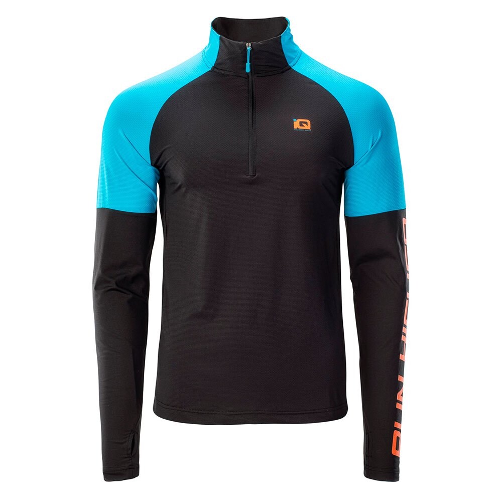 

Спортивная футболка Iq Rimmo half zip, черный