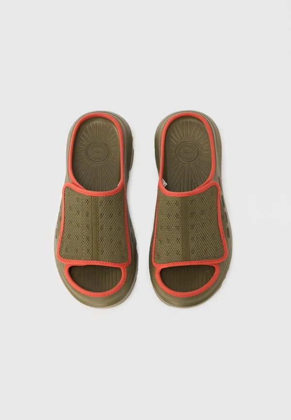 Мулы peakmod Ugg, Burnt Olive/Red Pepper — фото 4