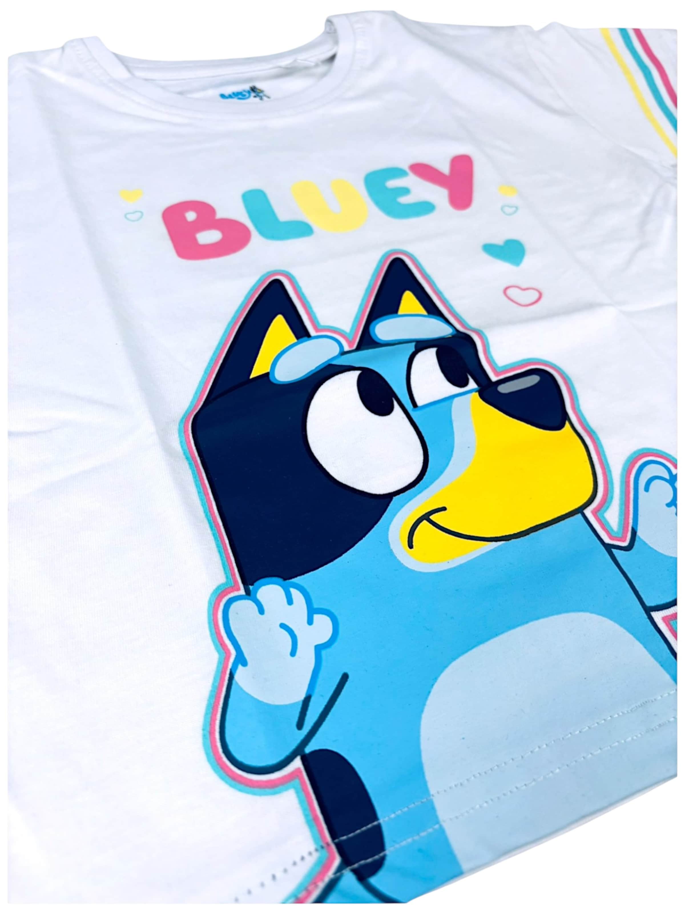 Bluey Футболка 'Crop Top' в белом цвете — фото 3
