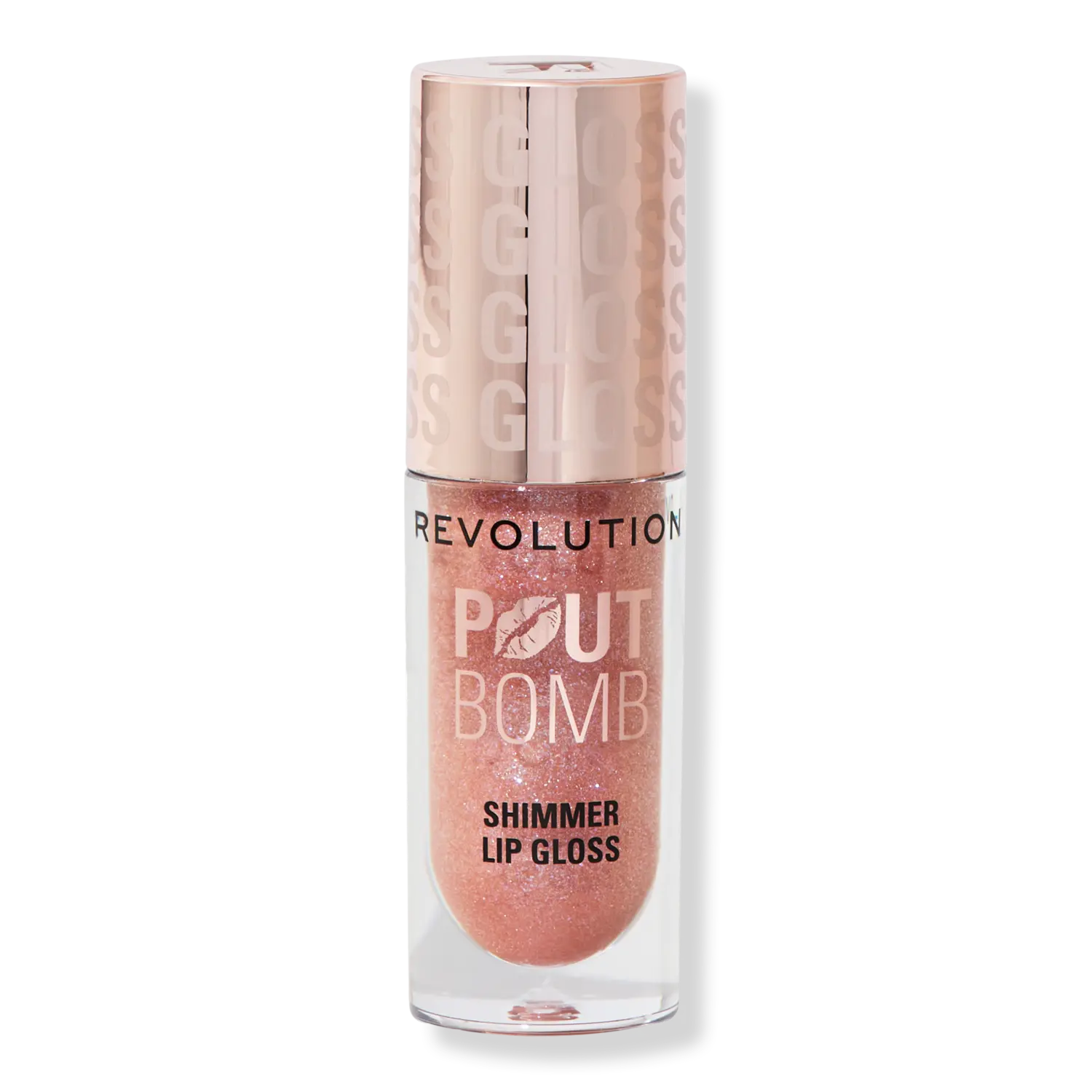 

Блеск для губ Pout Bomb Shimmer Gloss Revolution Beauty, Glimmer Nude