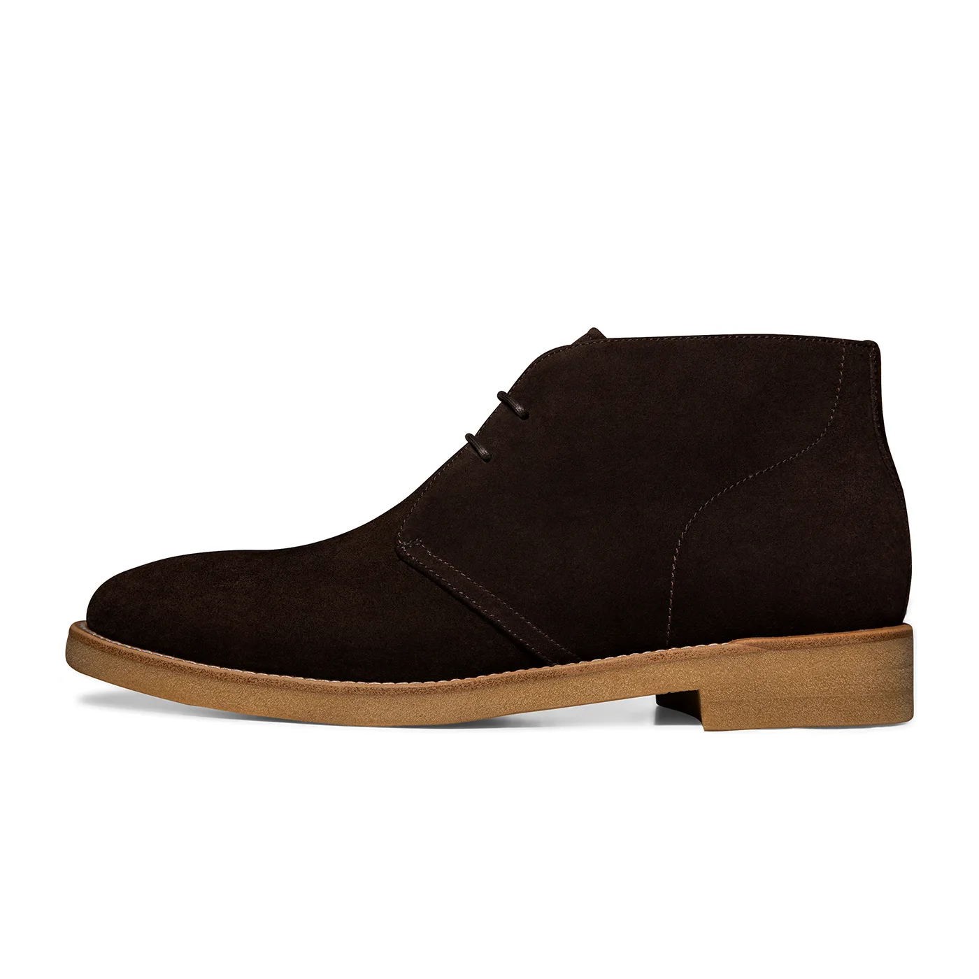 Ботинки челси из замши British Business Casual THOM WILLS, [Box]Dark Coffee E032-Y1 (Comes with Socks) — фото 3