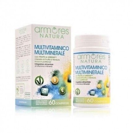 

Armores Natura Мультивитаминные мультиминералы 60 таблеток Armores Srl