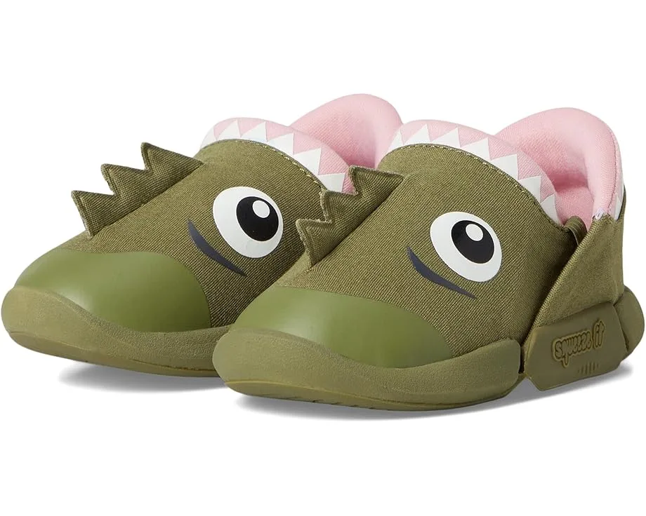 Кроссовки KIZIK Kids Squeeze It - Hands-free (Infant/Toddler), Monster Green