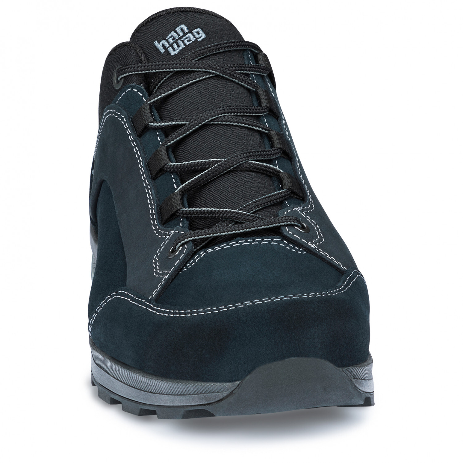 Мультиспортивная обувь Hanwag Banks Low Bunion LL, цвет Navy/Black — фото 4
