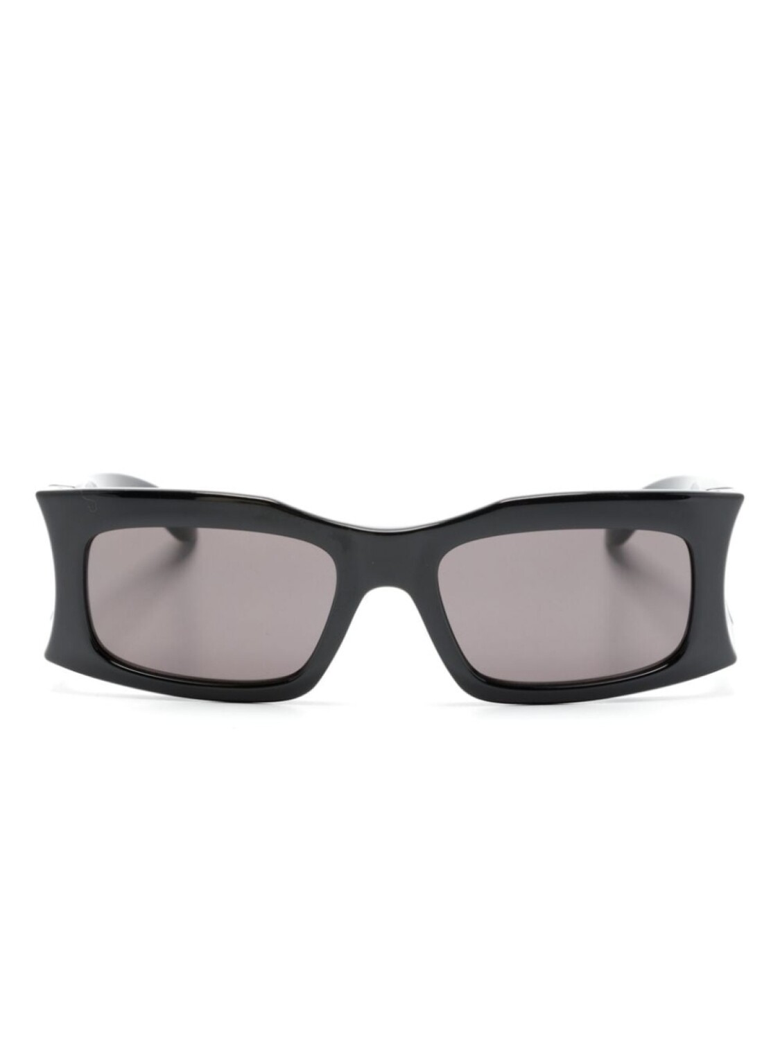 

Balenciaga Eyewear солнцезащитные очки в квадратной оправе с логотипом, черный