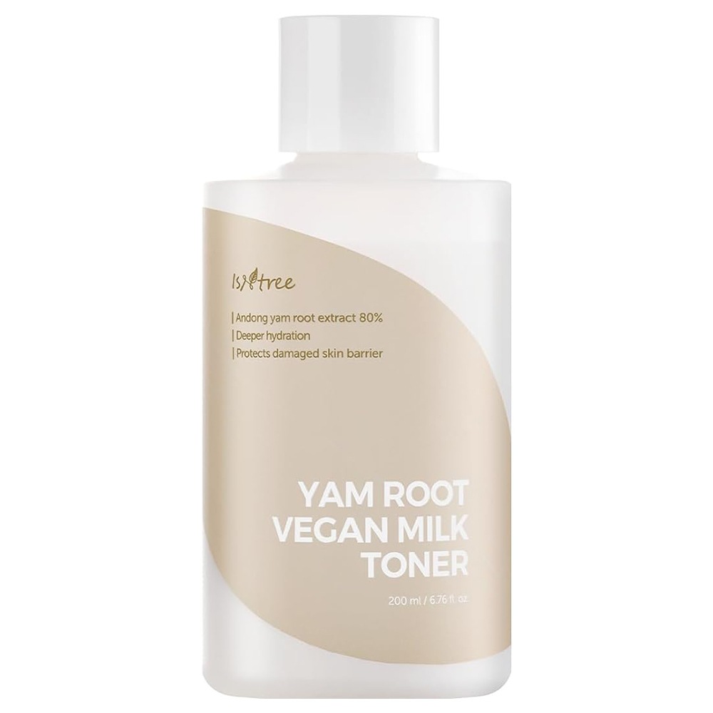 

Тоник для лица yam root vegan milk toner Isntree, объем 200 мл