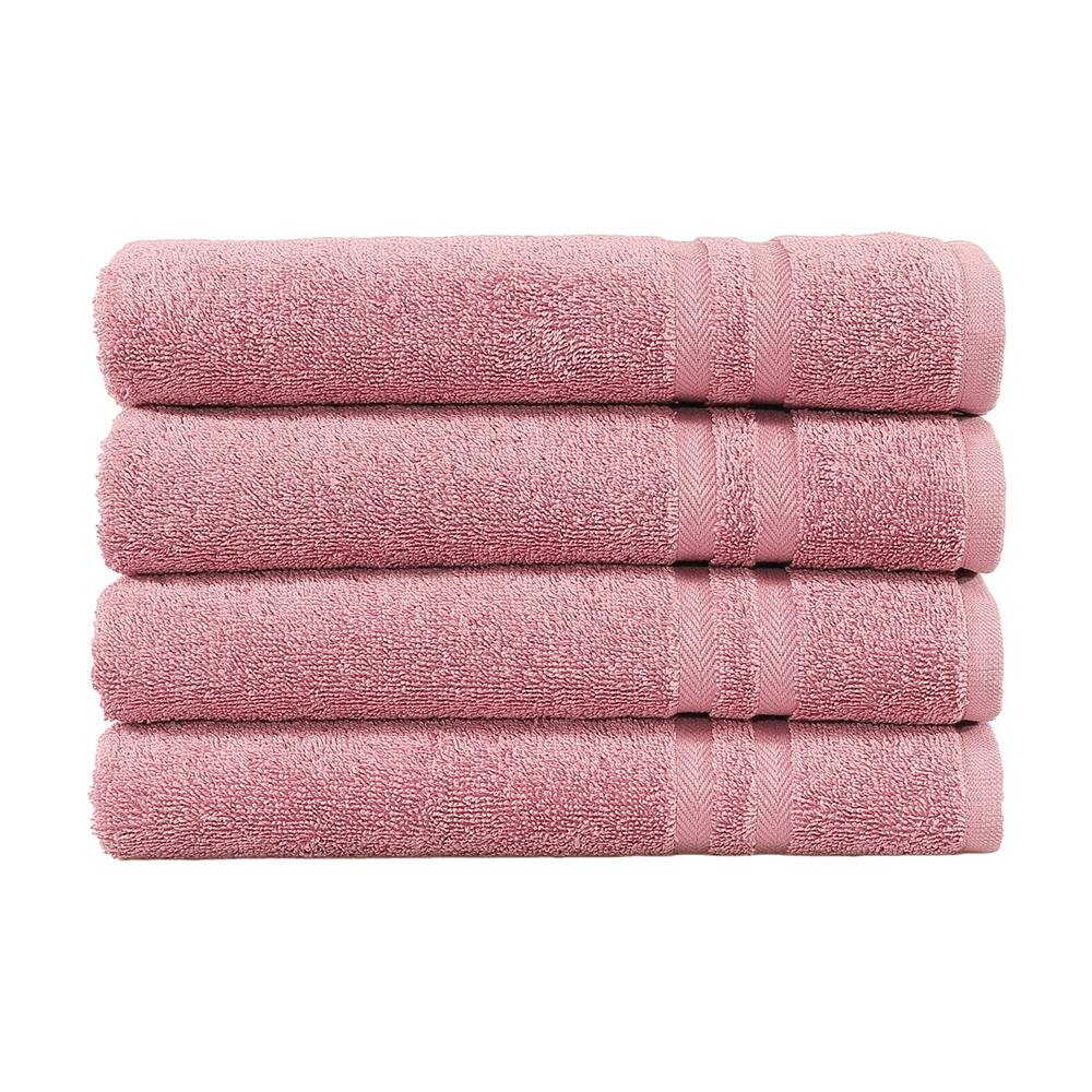

Linum Home Textiles Denzi 4 упаковки полотенец для рук, цвет Tea Rose