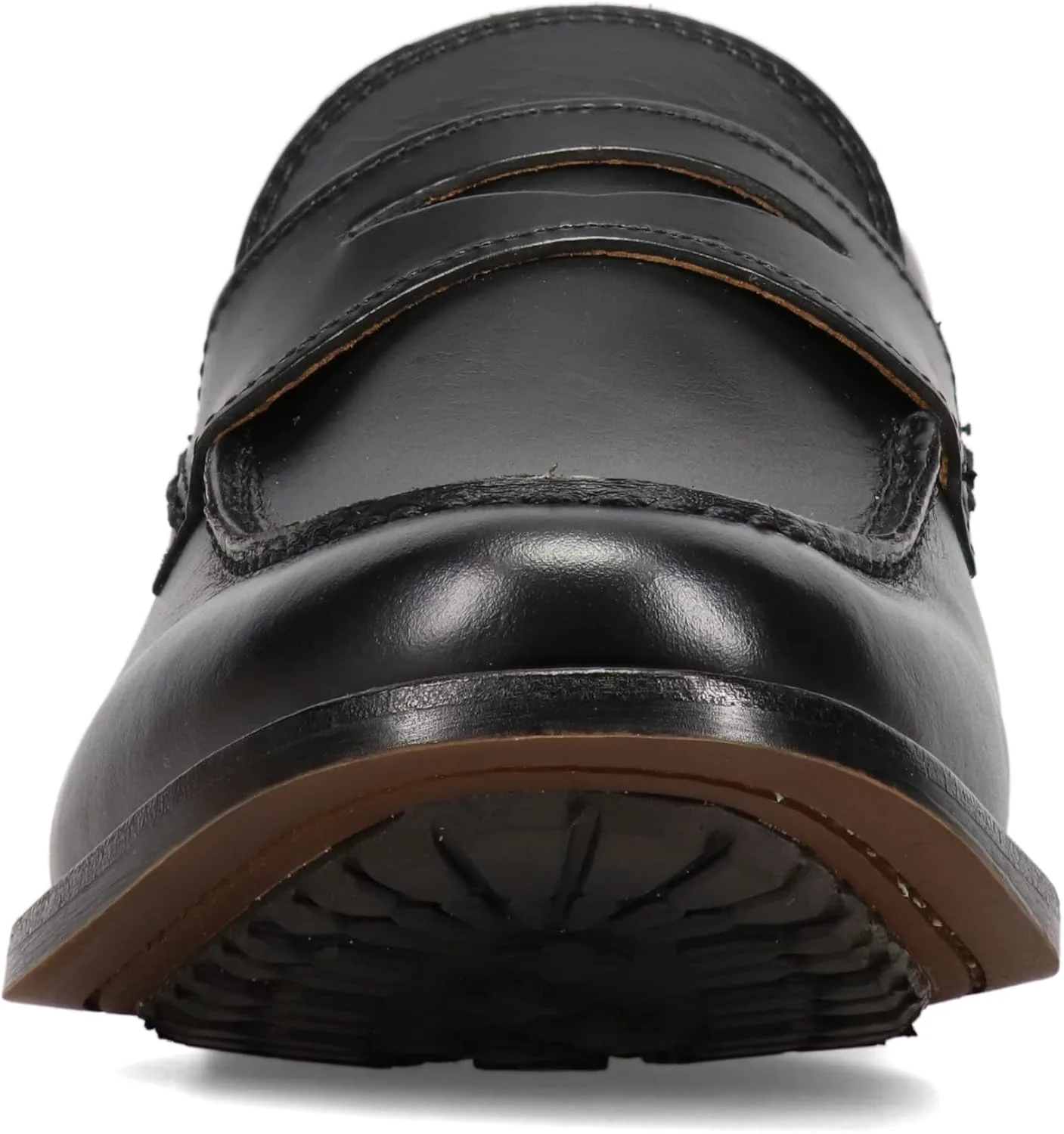 Мокасины для мужчин Frye Tyler Flex Penny - премиальная кожа, комфортная посадка, универсальный стиль, прочная подошва, от повседневного до формального, черный — фото 4