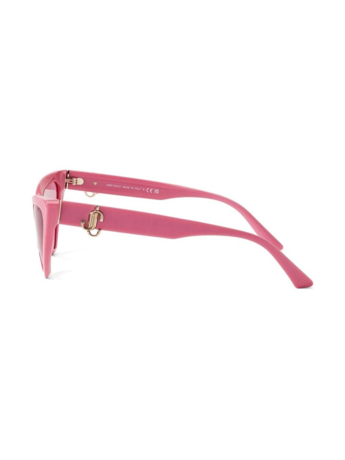 

Солнцезащитные очки Sol в оправе 'кошачий глаз' Jimmy Choo Eyewear, розовый