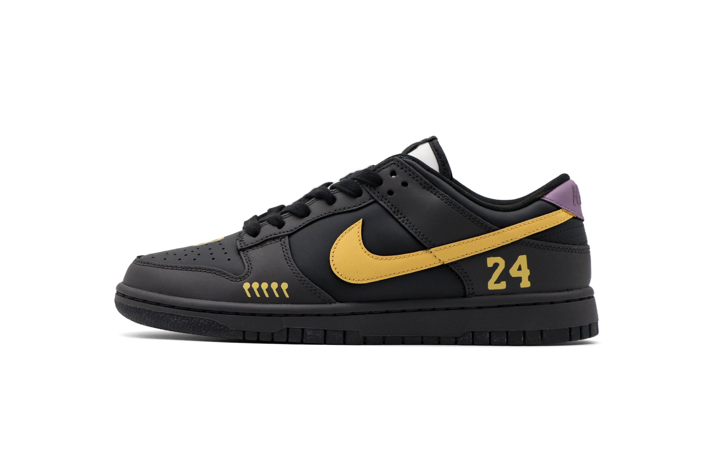 

Nike Кроссовки для скейтбординга Dunk Mamba Compact Low Top, мужские, черные, желтые, фиолетовые