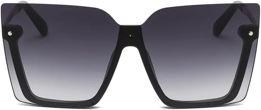 

Крупные солнцезащитные очки без оправы с металлическим каркасом UV400 для бега на открытом воздухе и занятий спортом во время путешествий UYPTK, Gold Brown