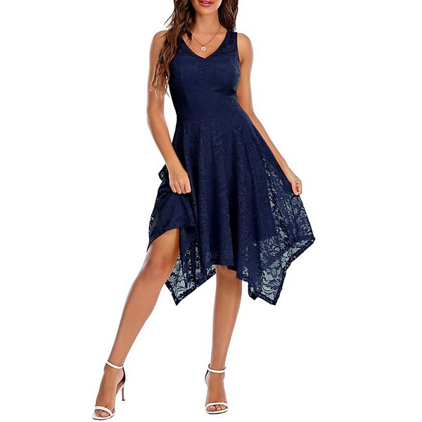 

Женское винтажное кружевное платье для свадебной гостьи или подружки невесты Megaretailer