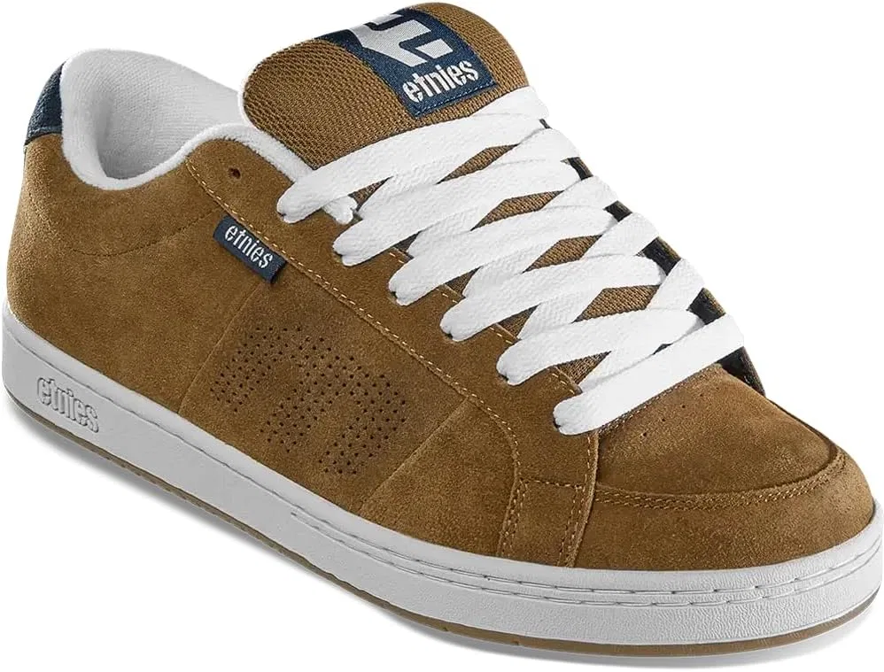 Кроссовки для скейтбординга Etnies Kingpin, коричневый/синий — фото 2