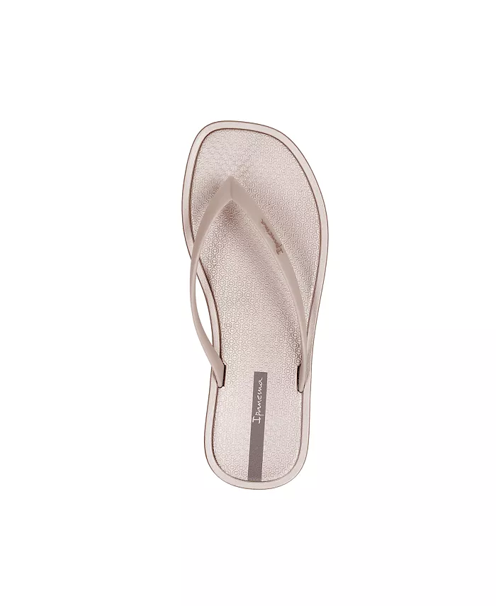 Женские сандалии Solar Color Flip Flop Ipanema, коричневый/бежевый — фото 4