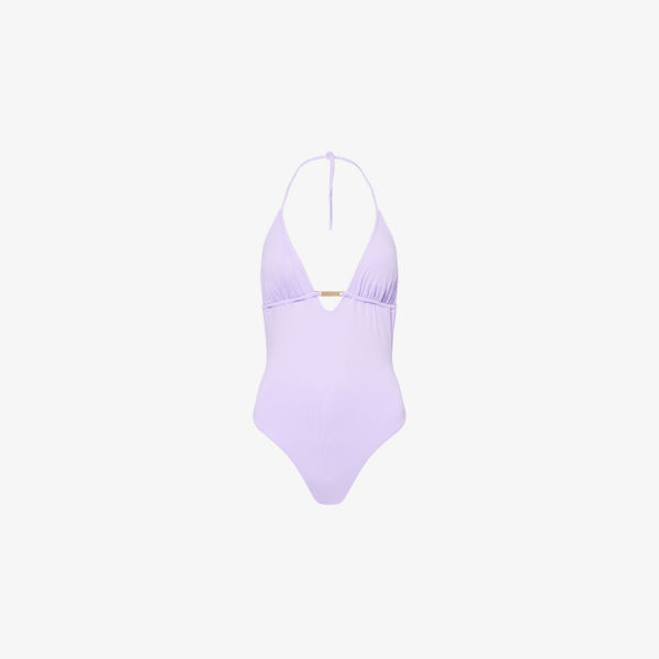 

Купальник Casablanca с глубоким вырезом Melissa Odabash, цвет lavender