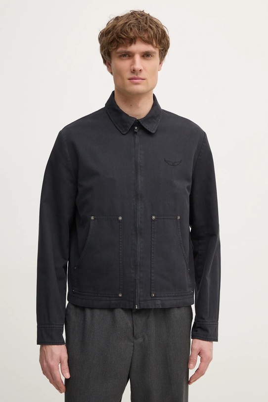 

Хлопковая куртка Zadig&Voltaire, черный