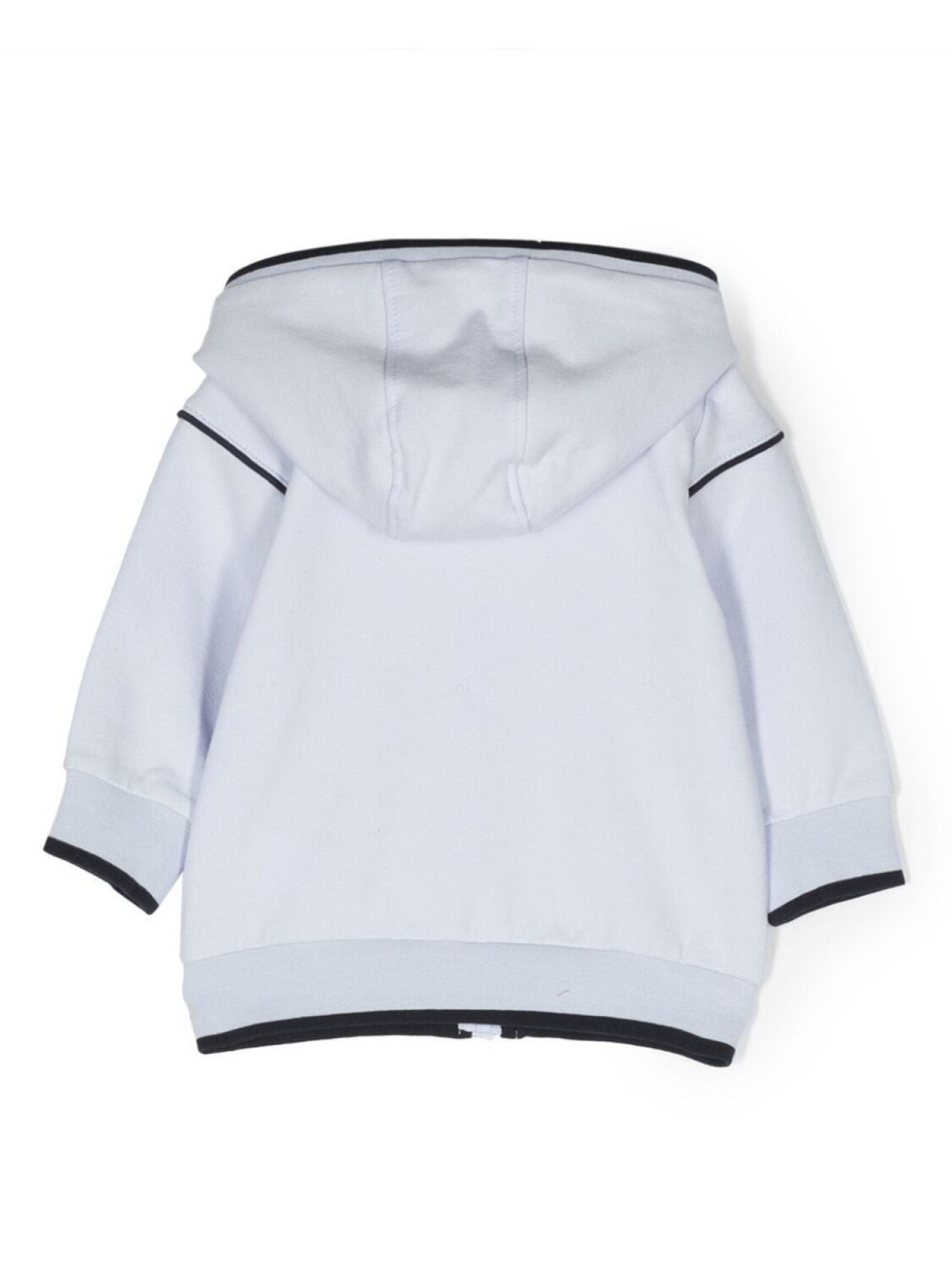 

Худи на молнии с логотипом BOSS Kidswear, синий