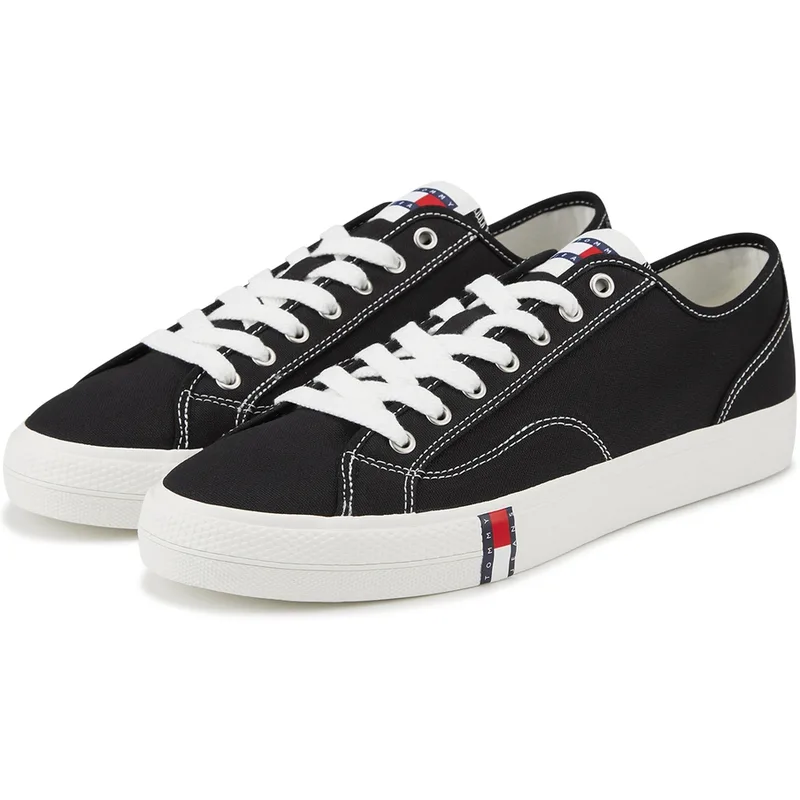 Кроссовки Low Top Canvas Men's Tommy Hilfiger, черный bds — фото 3