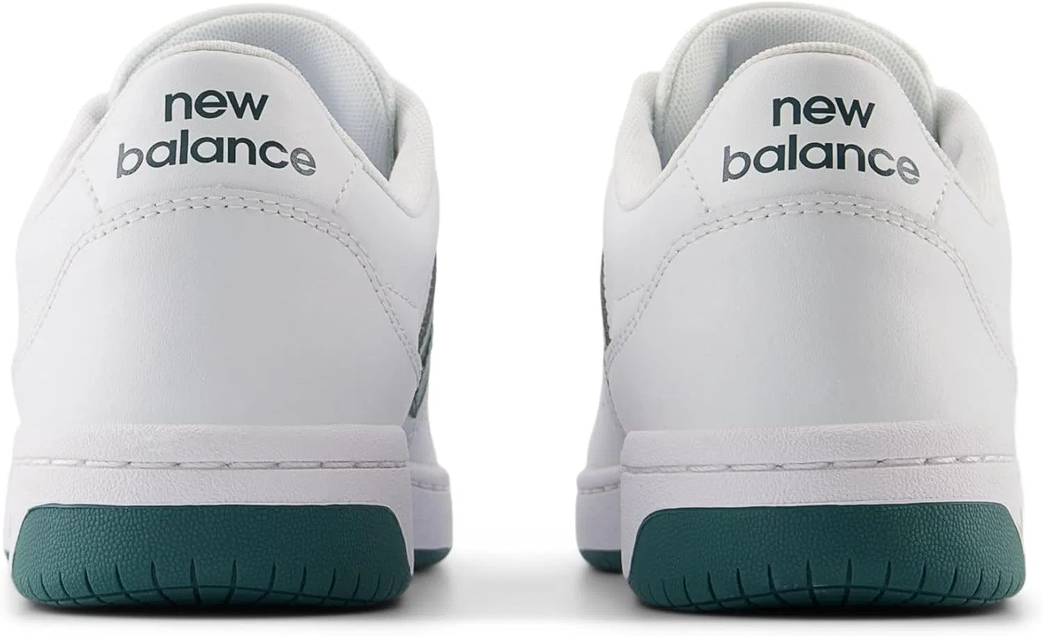 Мужские кроссовки New Balance BB80, White Burgundy — фото 4