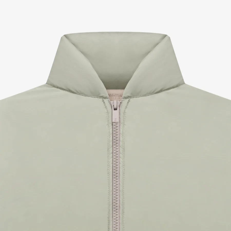 Fear Of God Essentials Куртка пуховик sea foam green floral для детей — фото 4