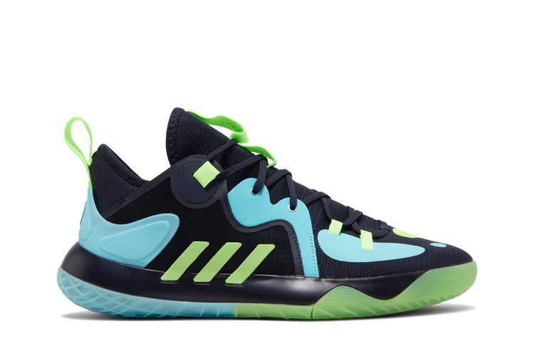 

Кроссовки Harden Stepback 2 'Legend Ink Signal Green', синий