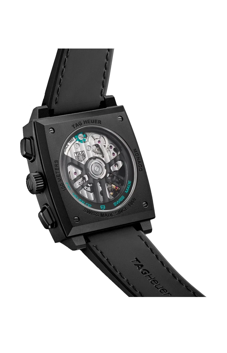 TAG HEUER MONACO ХРОНОГРАФ АВТОМАТИЧЕСКИЙ, 39 ММ, ТИТАН - CBL2184.FT6236, золотой — фото 2
