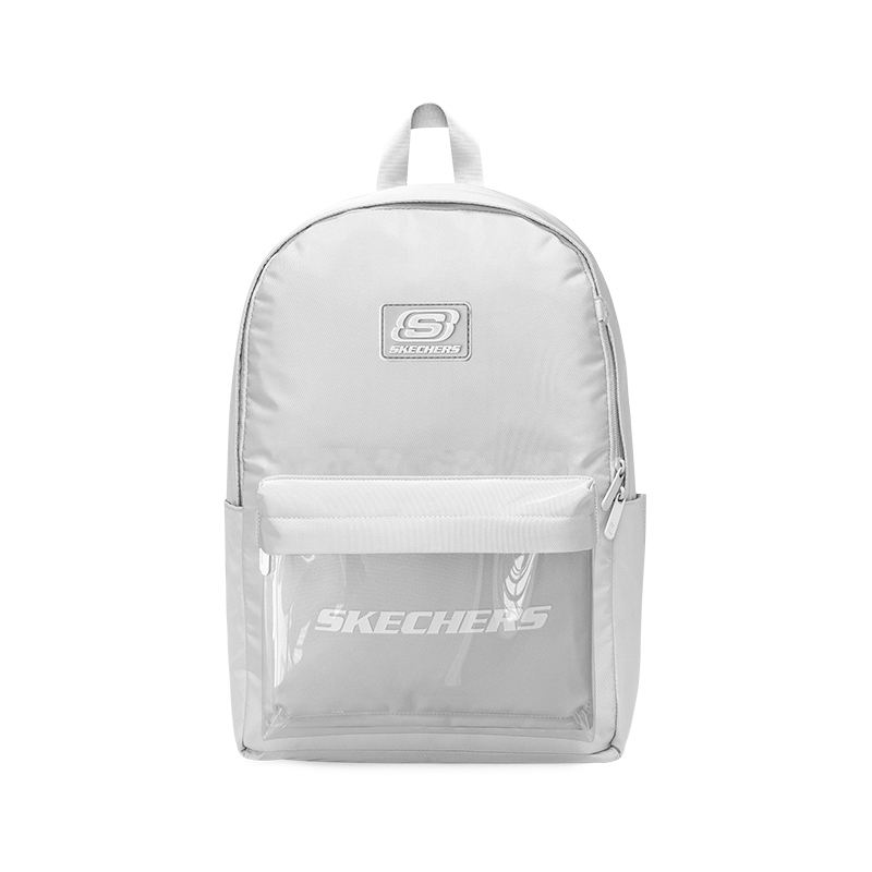 

Skechers Полиэстеровый рюкзак унисекс синий серый красный, Lunar Gray