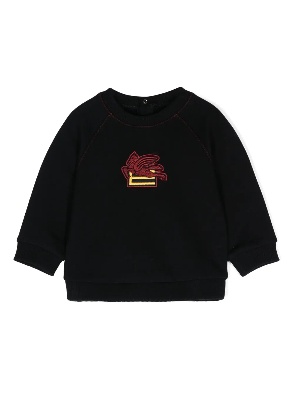 

Толстовка с вышитым логотипом ETRO KIDS, синий