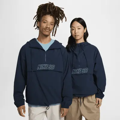 

Куртка Nike SB Anorak Skate Jacket, цвет Armory Navy/Denim Turquoise