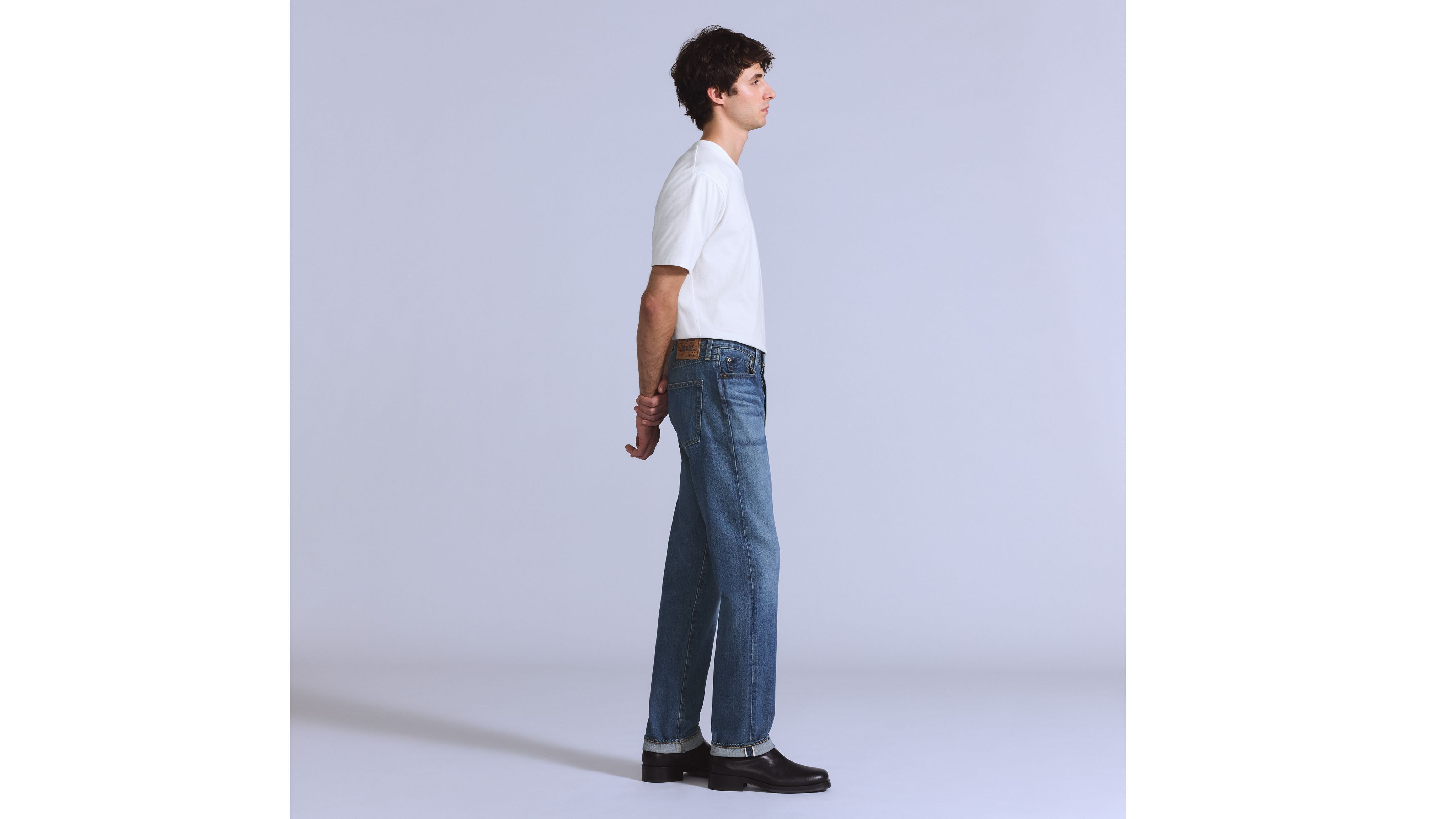 Мужские джинсы 501 Original Fit 1980-х годов Levi's, Ahoy - Medium Wash — фото 4