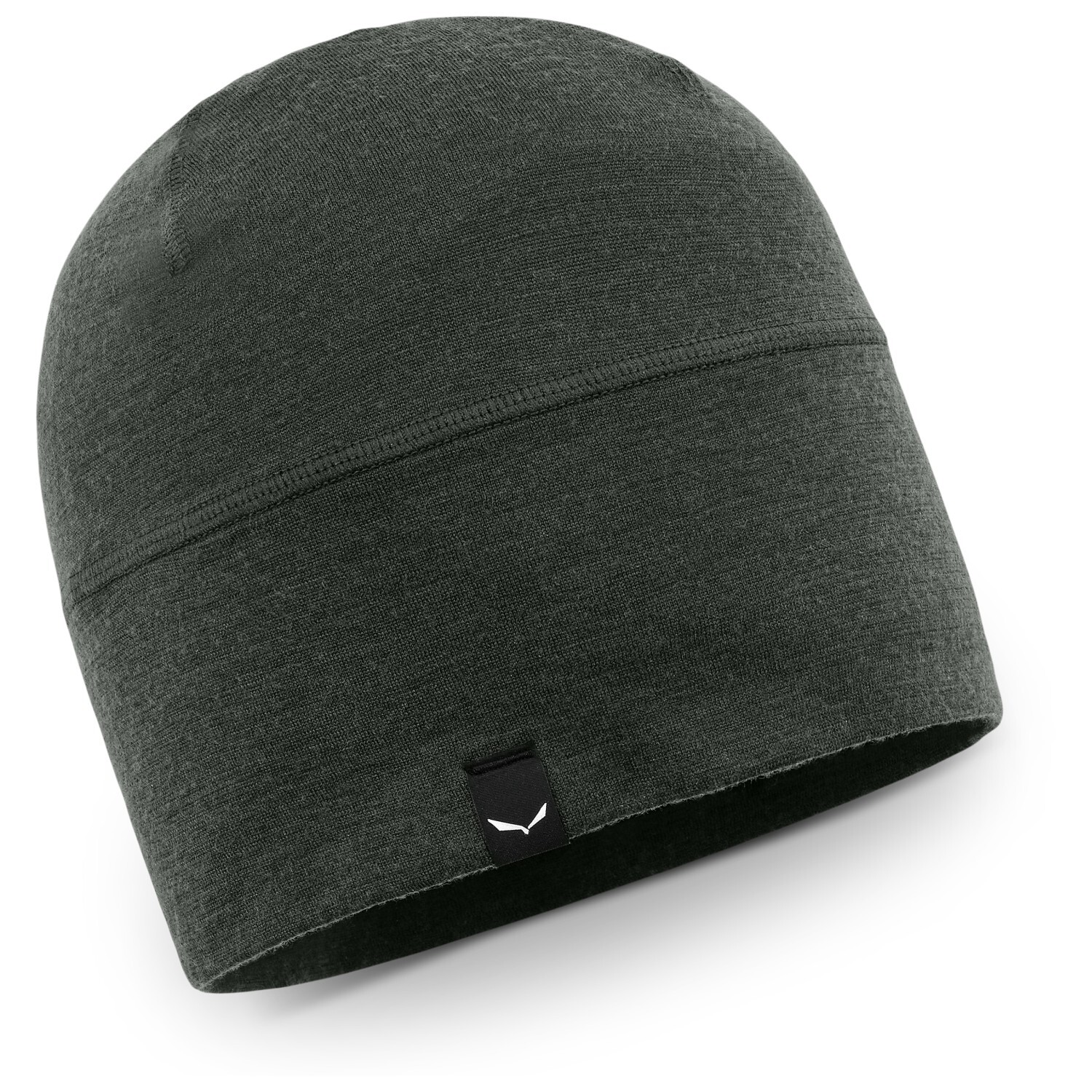 

Шапка Salewa Cristallo Beanie, цвет Dark Olive
