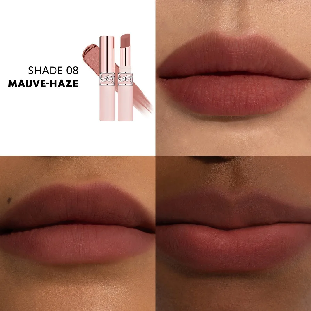 Помада Lovenude для губ Yves Saint Laurent, 08 mauve haze, 3 гр — фото 4
