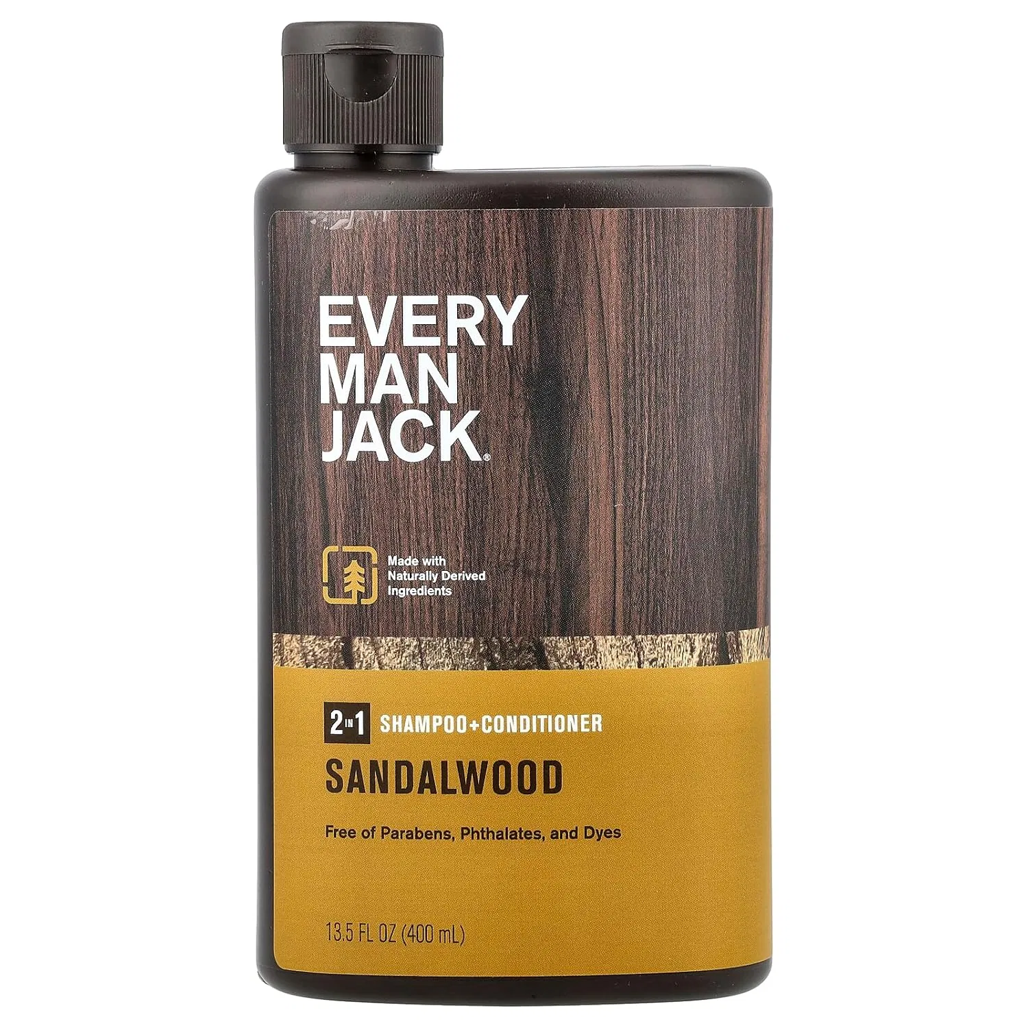 Ежедневный шампунь Every Man Jack Sandalwood, 399 мл Every Man Jack
