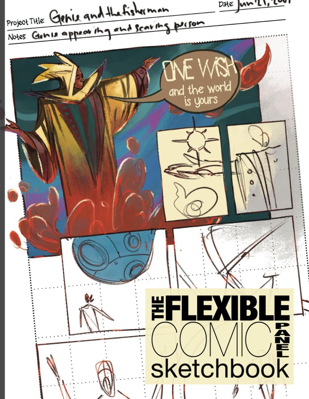 

The Flexible Comic Panel Sketchbook (Independently published)