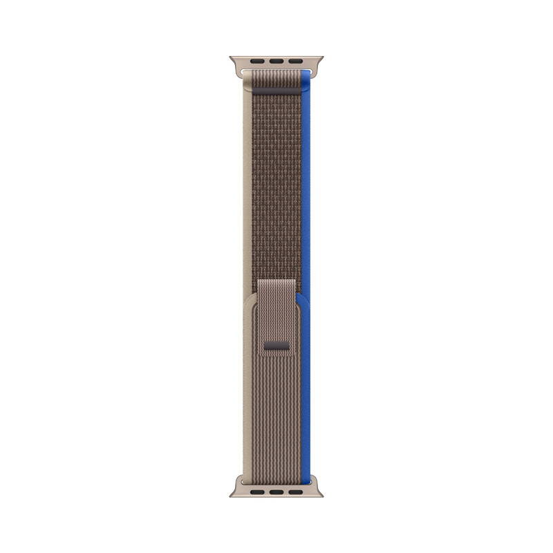 

IBOANN Часы Strap Apple Compatibility Nylon Material, Trail loop blue with gray
