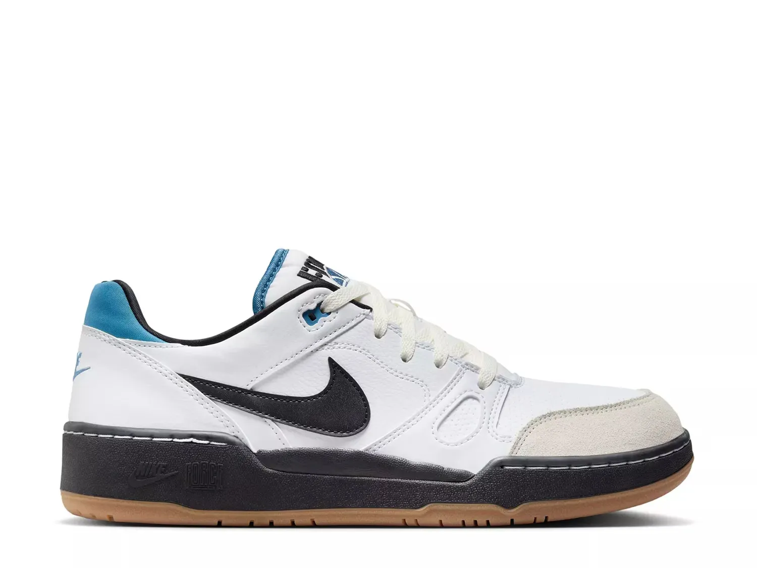 

Кроссовки Full Force Low - мужские Nike, White/Blue/Black
