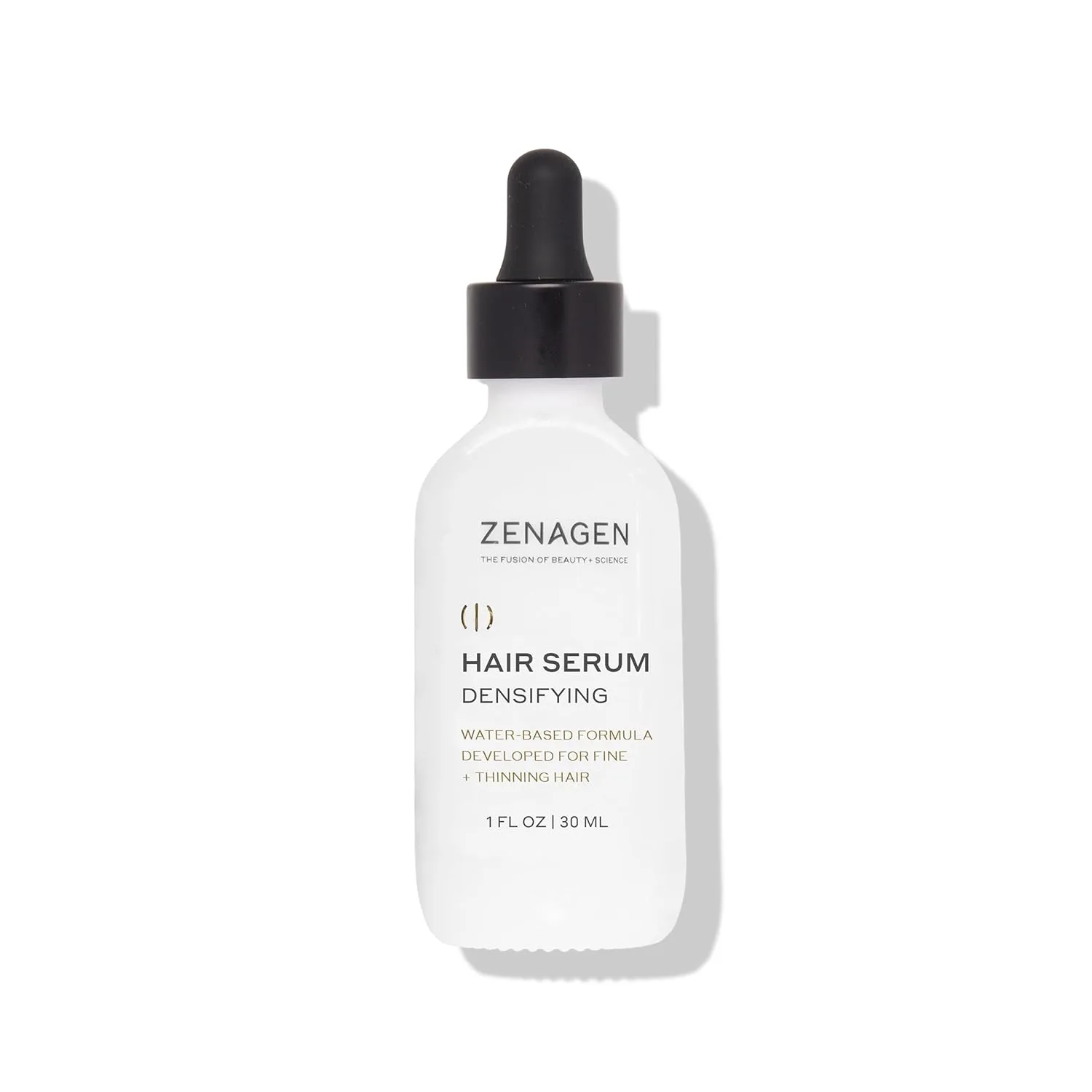 ZENAGEN Densifying Hair Serum для тонких и редеющих волос | Увеличивает густоту, укрепляет и питает волосяные фолликулы, нежирная водная формула, растительный состав, веганский, для всех типов волос 29,6 мл (1 шт.)