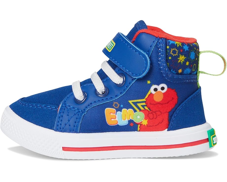 Кроссовки Josmo Sesame Stree Elmo High Top Sneaker(Toddler/Little Kid), синий — фото 4