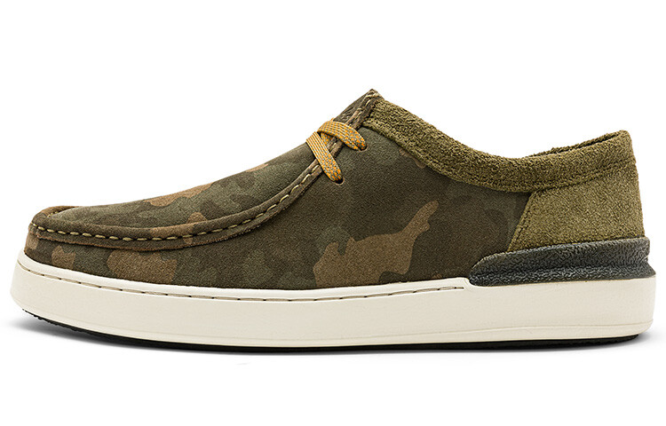 

Мужские повседневные мужские низкие оливковые Clarks