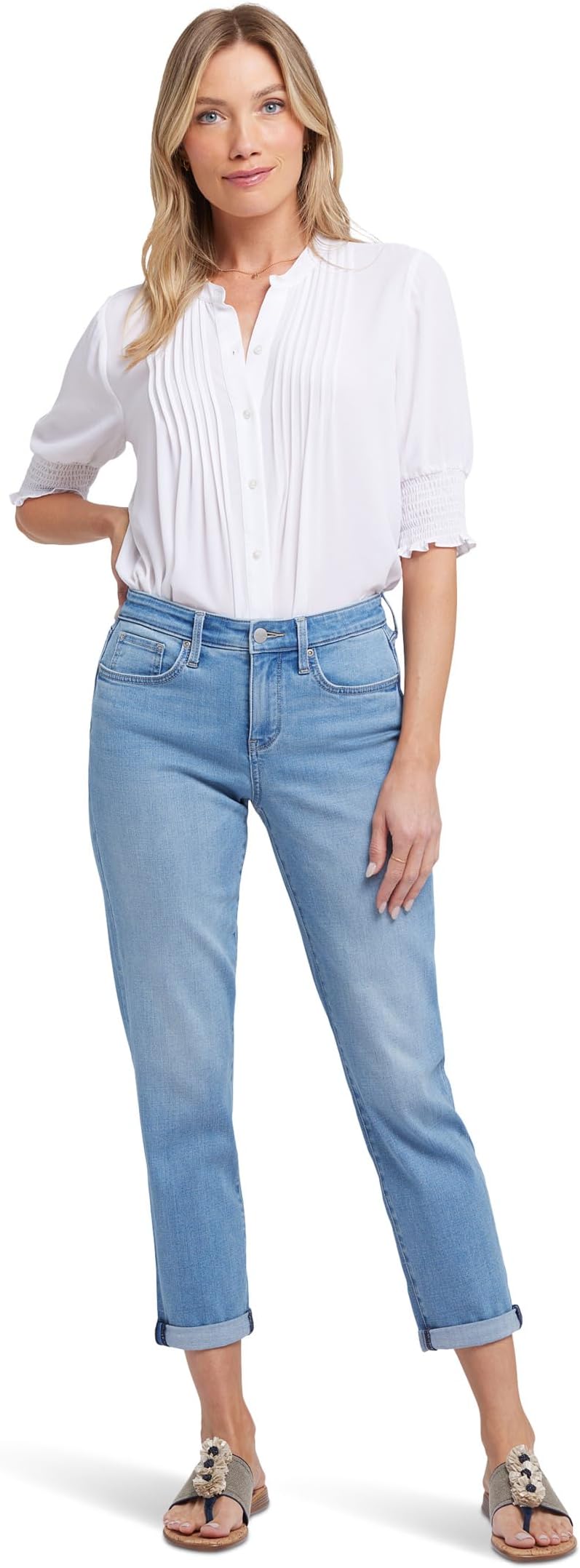 

Джинсы NYDJ Margot Girlfriend Jeans in Salamanca Sun, Salamanca Sun