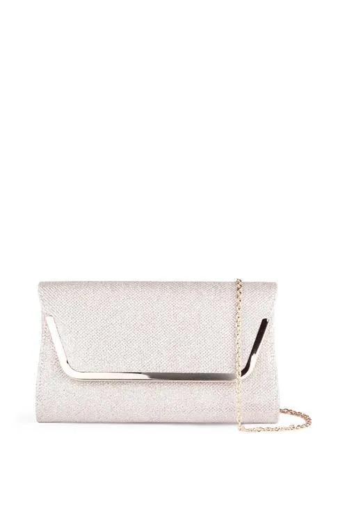 

Блестящий клатч Denise Paradox London, цвет metallic gold